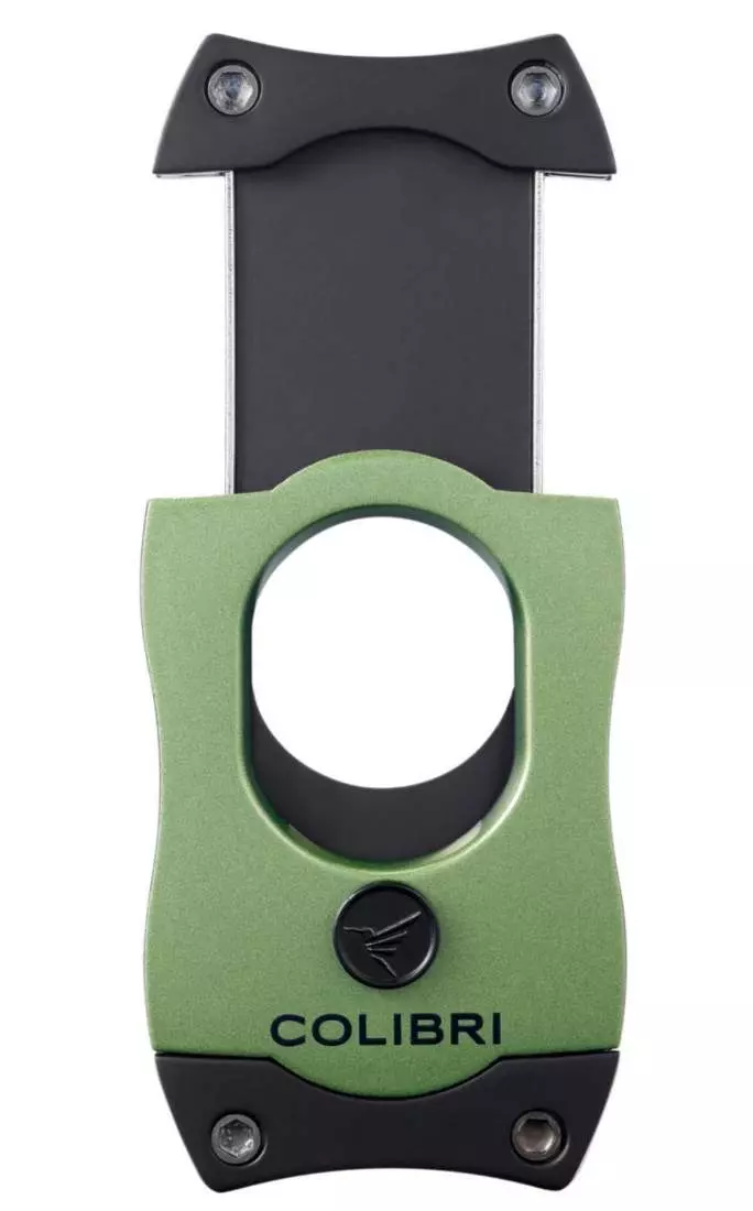 Produktbild: Colibri S-Cut II grün Zigarrencutter offen