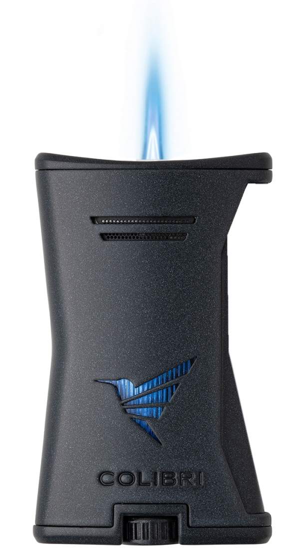 Produktbild: Colibri Slim schwarz-schwarz mit Flamme
