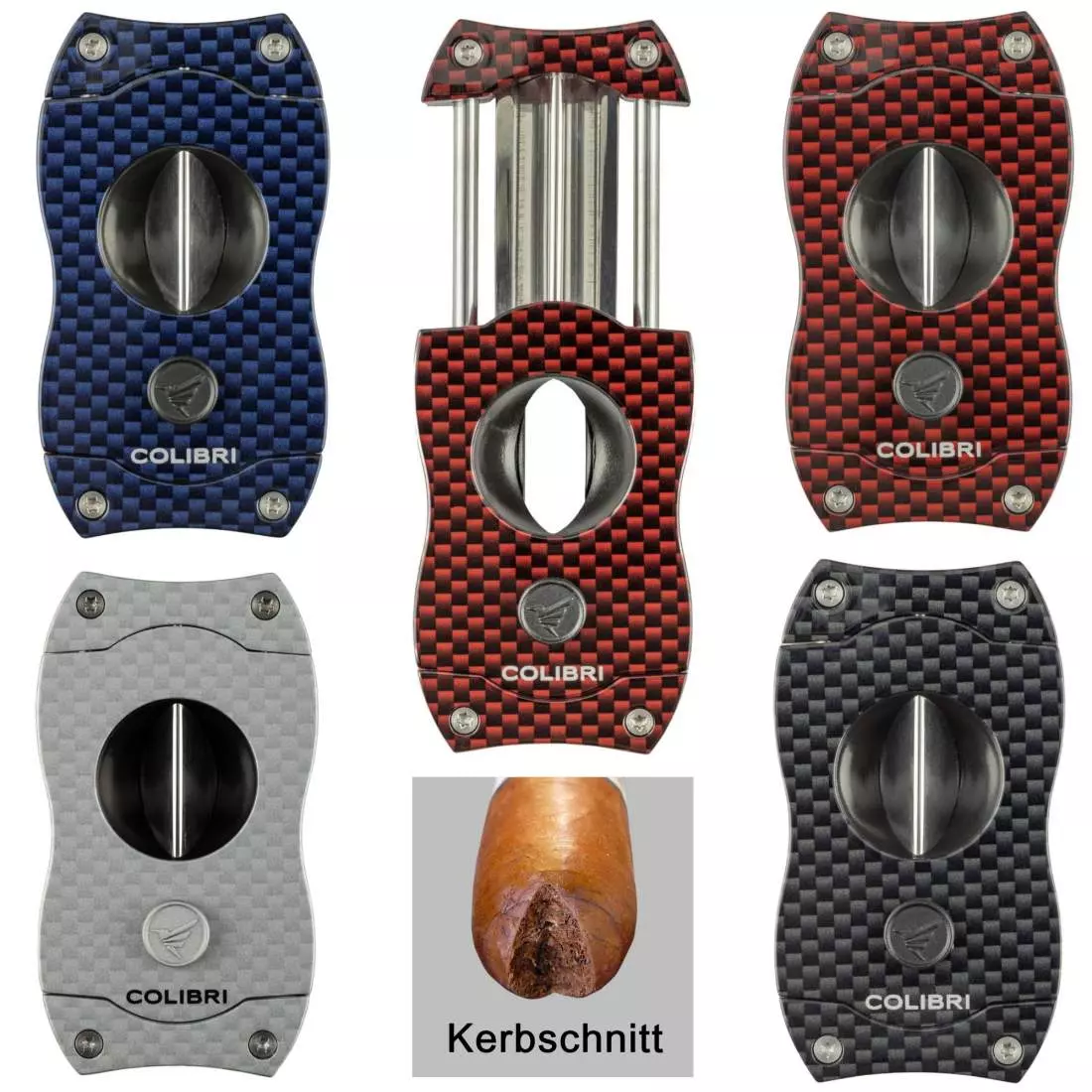 Produktbild: Colibri V-Cut Carbon alle Farben