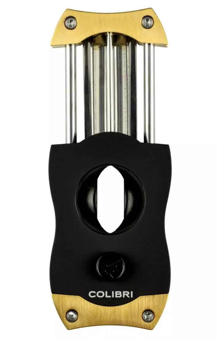 Produktbild: Colibri V-Cut schwarz-gold offen