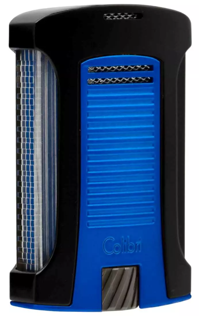 Artikelbild: Colibri Daytona II blau schwarz Feuerzeug Produktbild: Colibri Daytona II blau schwarz Feuerzeug