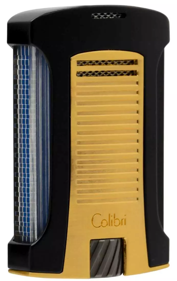 Artikelbild: Colibri Daytona II gold schwarz Feuerzeug Produktbild: Colibri Daytona II gold schwarz Feuerzeug