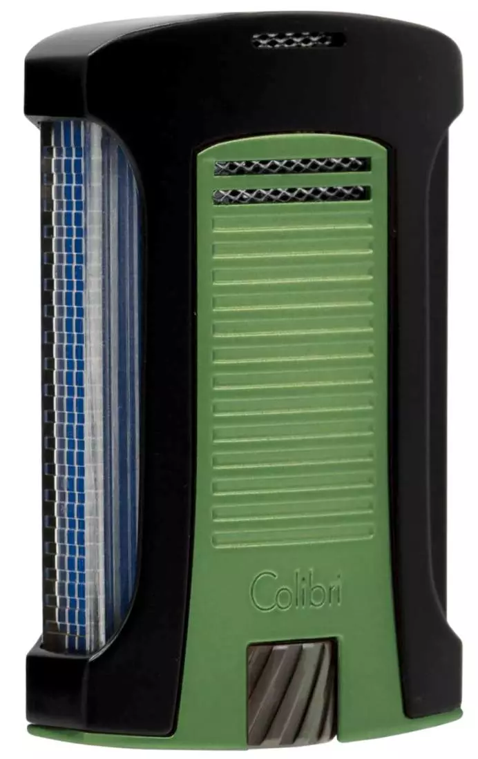 Artikelbild: Colibri Daytona II grün schwarz Feuerzeug Produktbild: Colibri Daytona II grün schwarz Feuerzeug