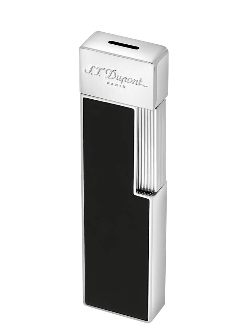 Produktbild: S.T. Dupont Twiggy Feuerzeug schwarz chrom
