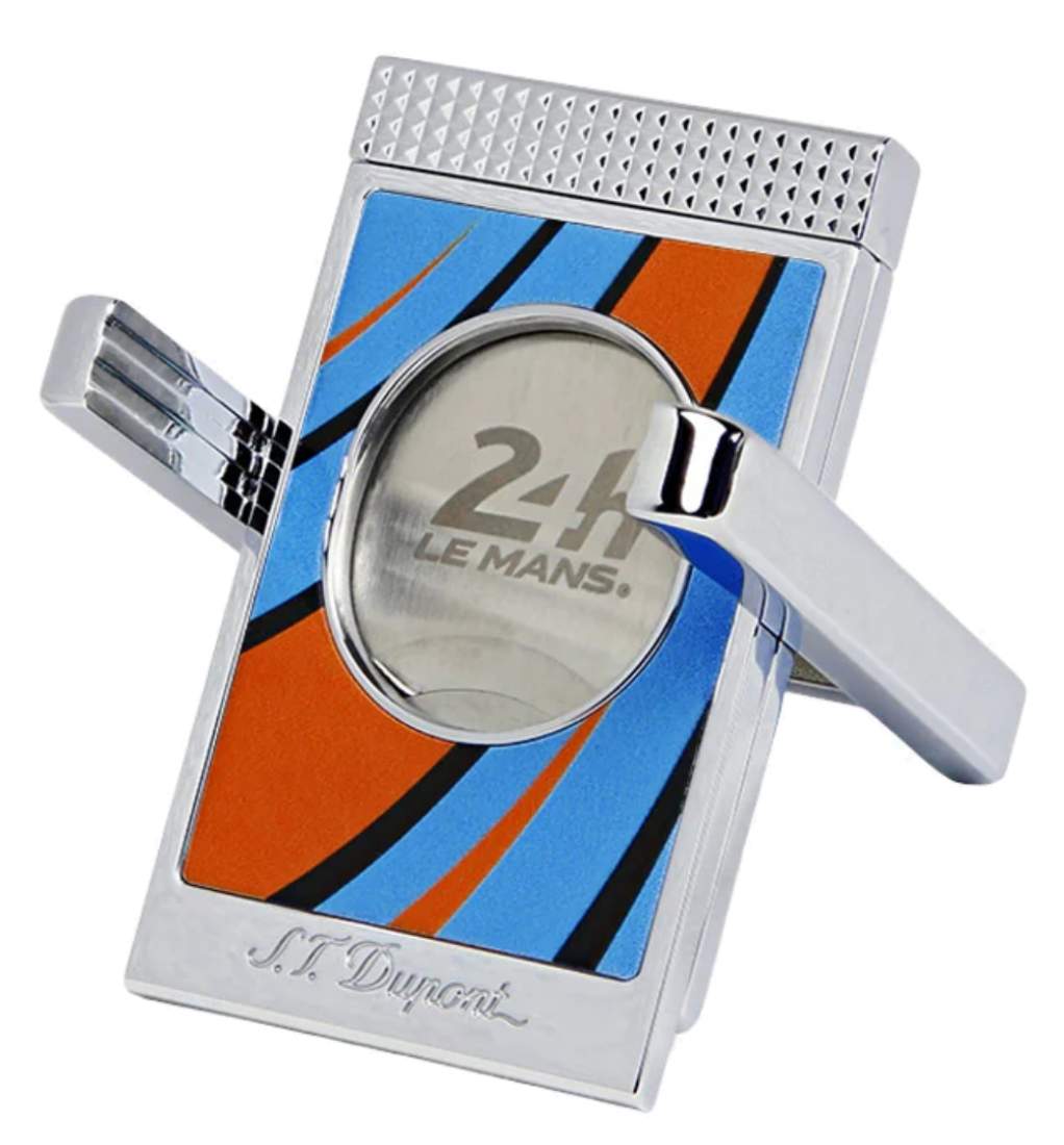 Produktbild: S.T. Dupont Zigarrencutter Le Mans blau orange chrom