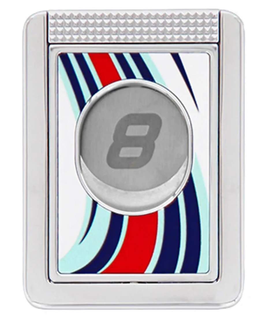 Produktbild: S.T. Dupont Zigarrencutter Le Mans weiss blau rot chrom