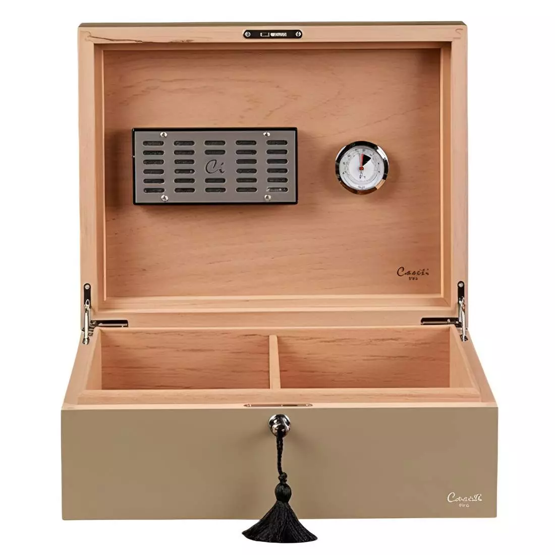 Produktbild: Humidor Caseti Paris beige offen
