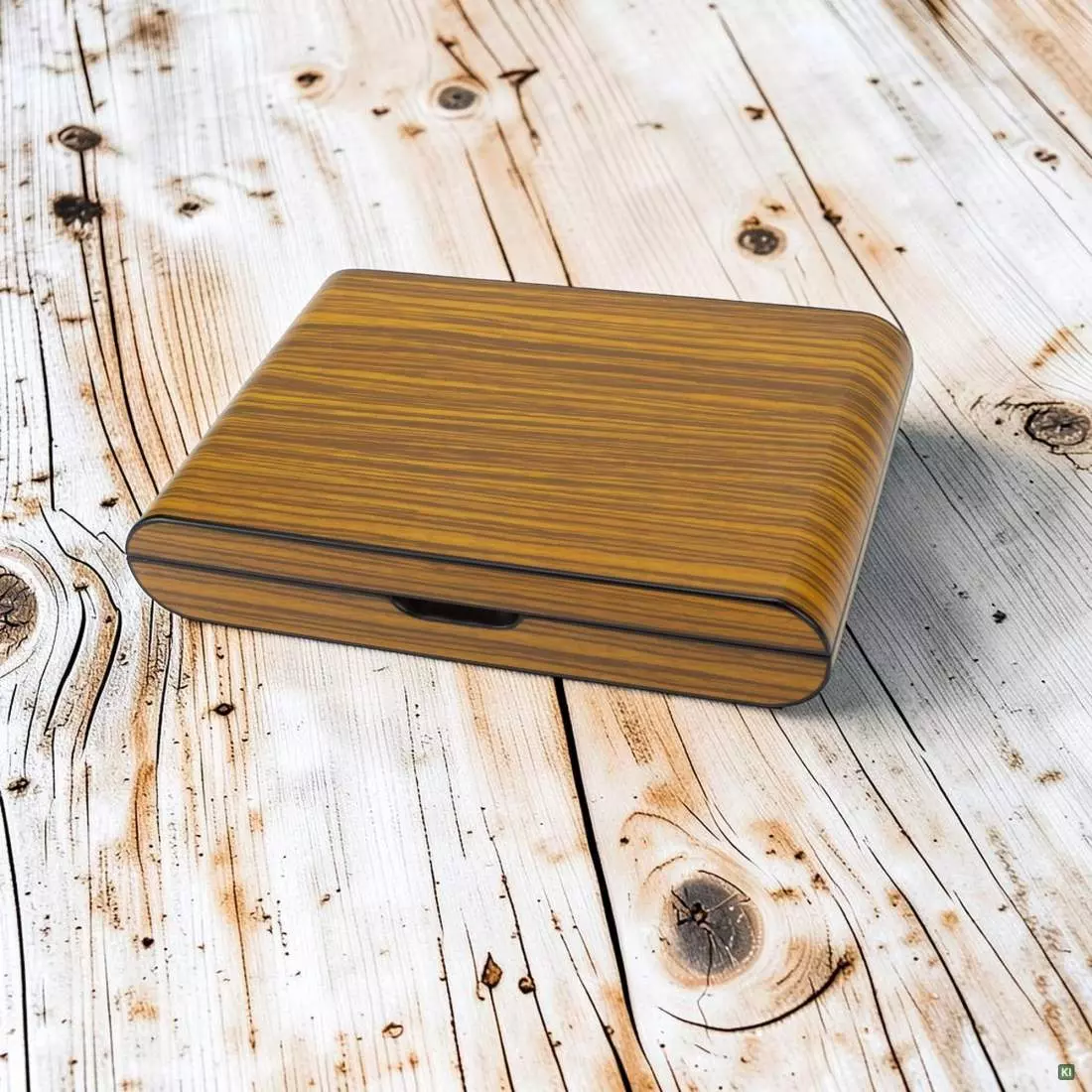 Produktbild: Humidor Zebra Finish matt auf Holz