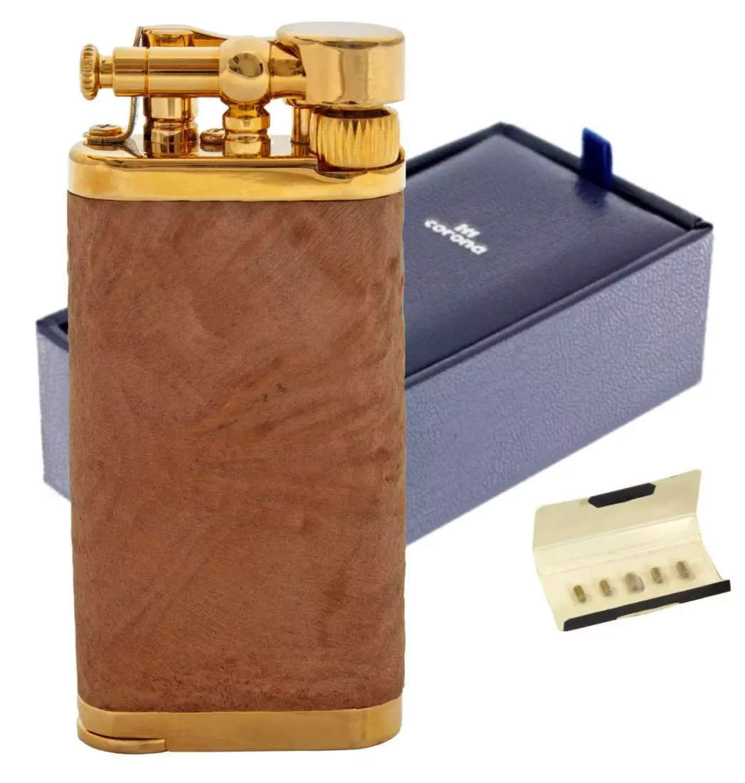 Produktbild: IM Corona Old Boy 64-5002 Pfeifenfeuerzeug mit Verpackung