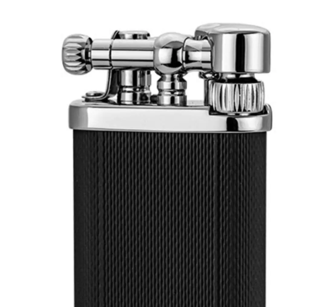 Artikelbild: IM Corona Old Boy Pfeifenfeuerzeug schwarz matt gekörnt 64-9211C Front Produktbild: IM Corona Old Boy Pfeifenfeuerzeug schwarz matt gekörnt 64-9211C Front