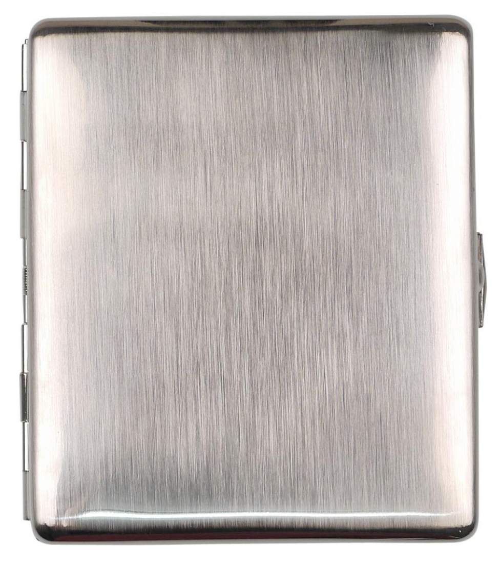 Produktbild: Zigarettenetui Jean Claude Nickel gebürstet 9er