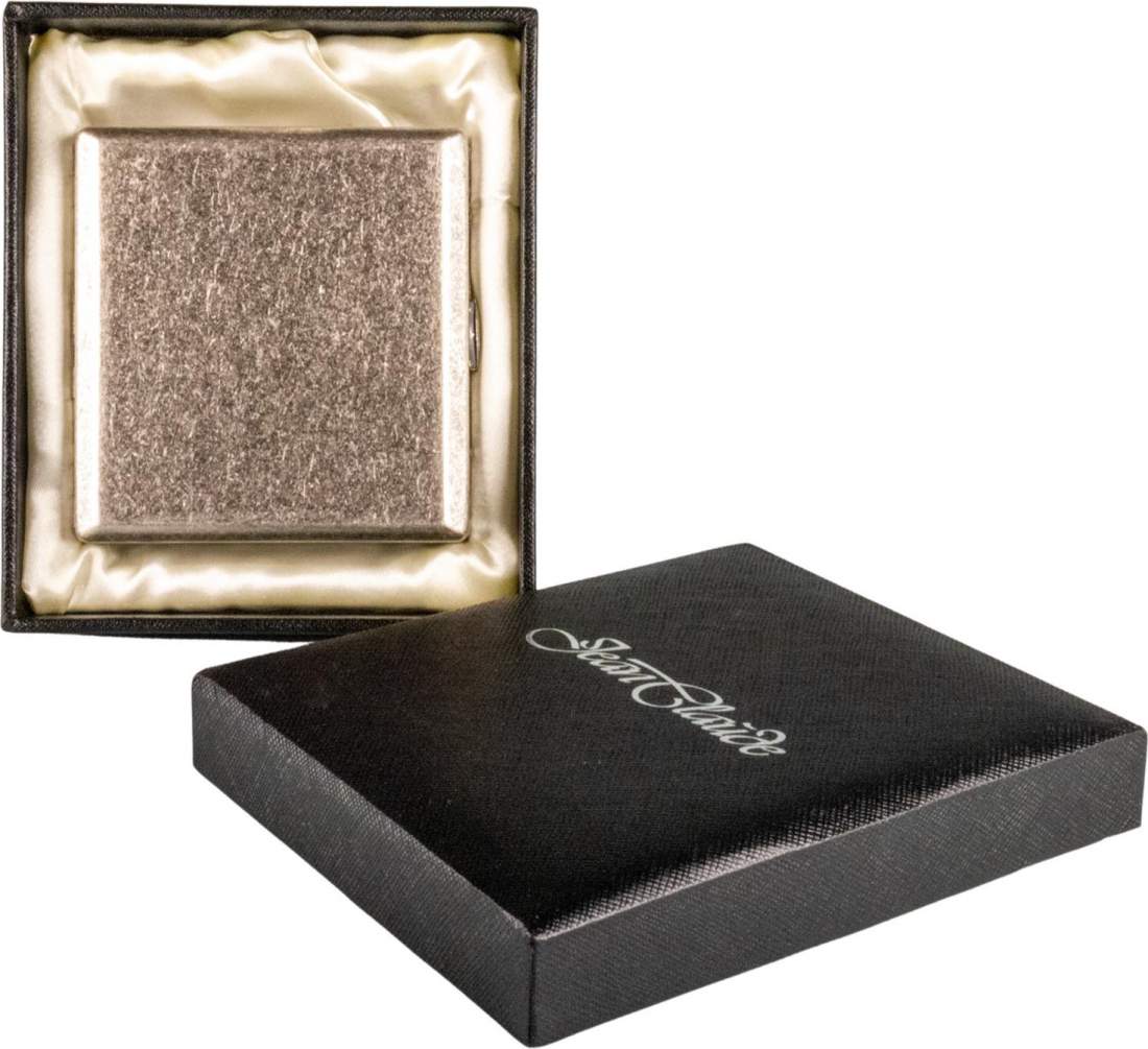 Produktbild: Zigarettenetui Jean Claude silber antik 20er