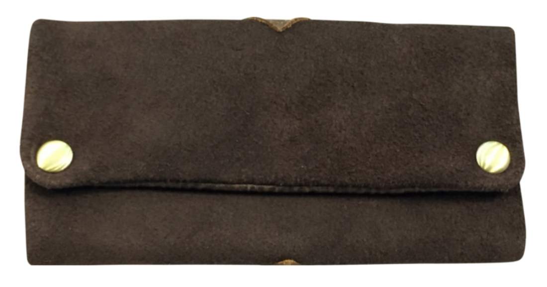 Produktbild: Kavatza Leder Patchwork Earth Tabaktasche Drehertasche Tabakbeutel