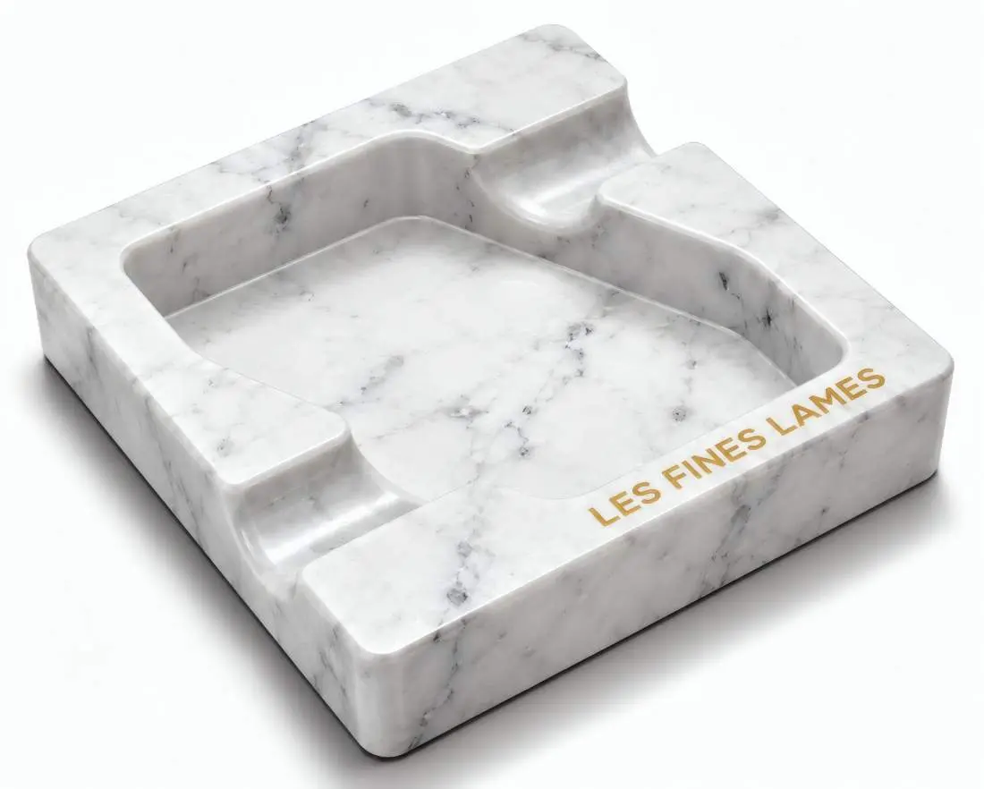 Produktbild: Les Fines Lames DYAD Carrara Marble schräg
