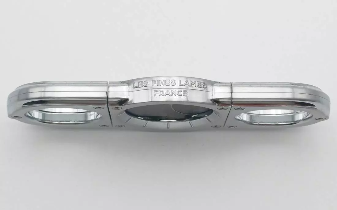 Produktbild: Lames La Guillotine Rotor Chrome Logo von oben