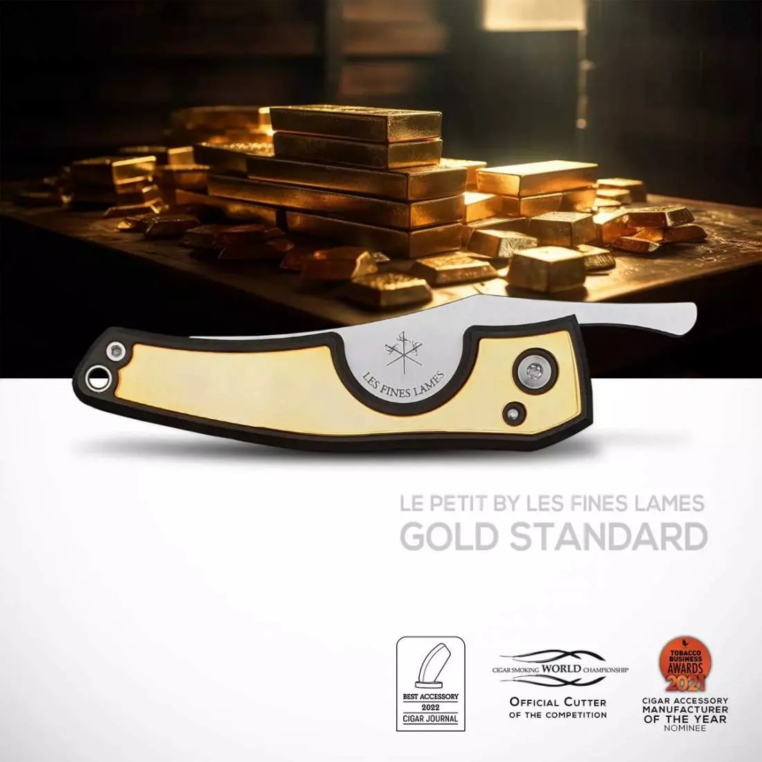 Produktbild: Les Fines Lames Le Petit Gold Arabesque Banner