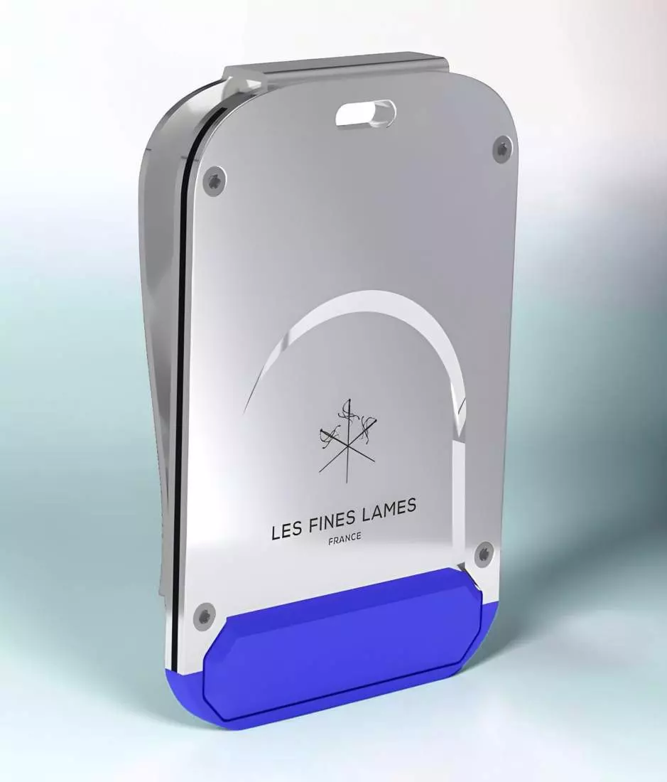 Produktbild: Fines Lames LE TAG Clip Blue Szene stehend