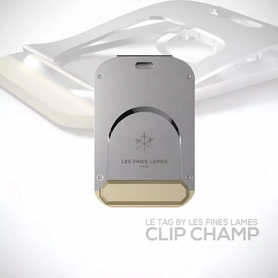 Produktbild: Fines Lames LE TAG Clip Champagne Banner