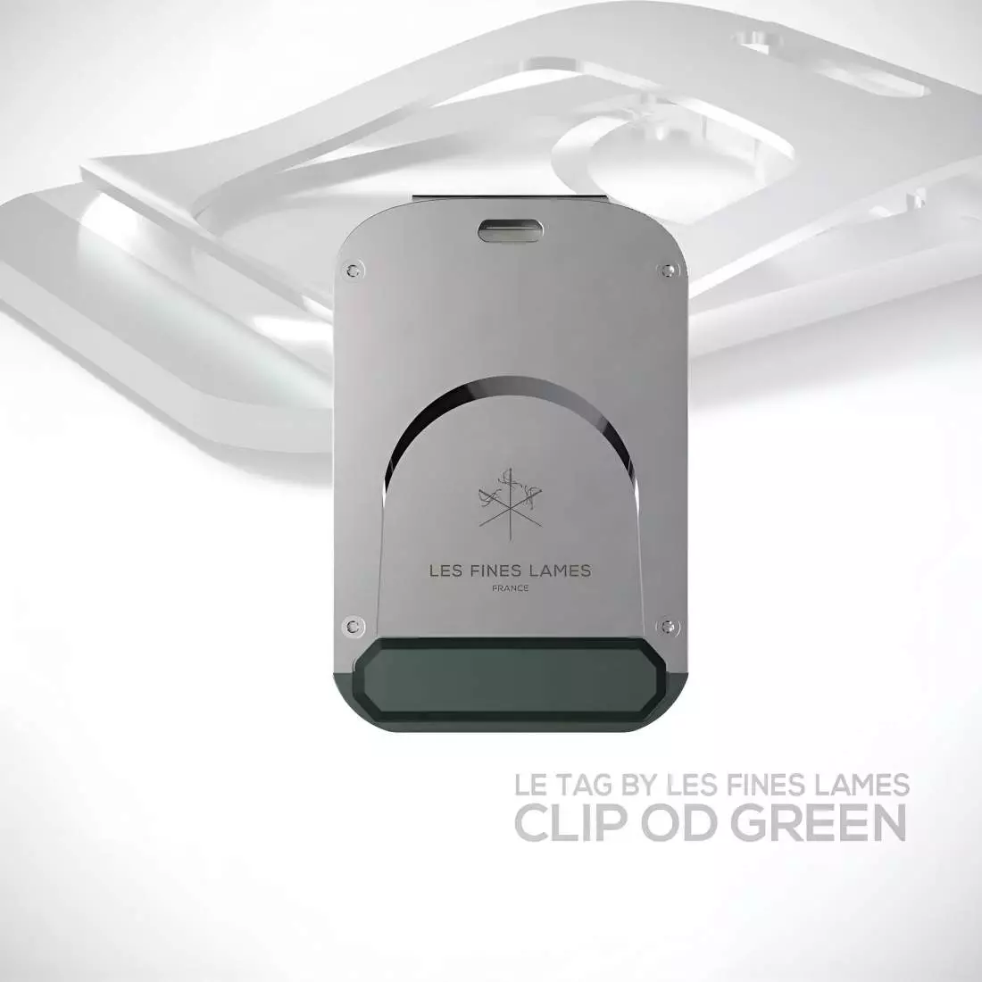 Produktbild: Fines Lames LE TAG Clip OD Green Banner