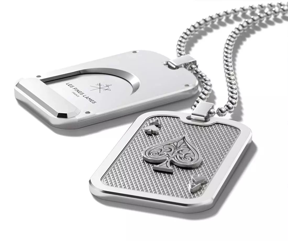 Produktbild: Les Fines Lames LE TAG T100 Almendron Silver liegend