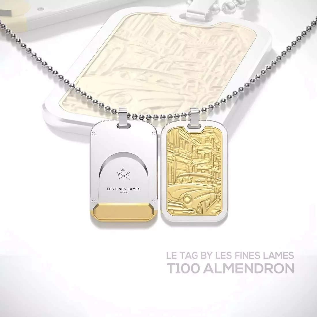 Produktbild: Les Fines Lames LE TAG T100 Almendron Gold Banner