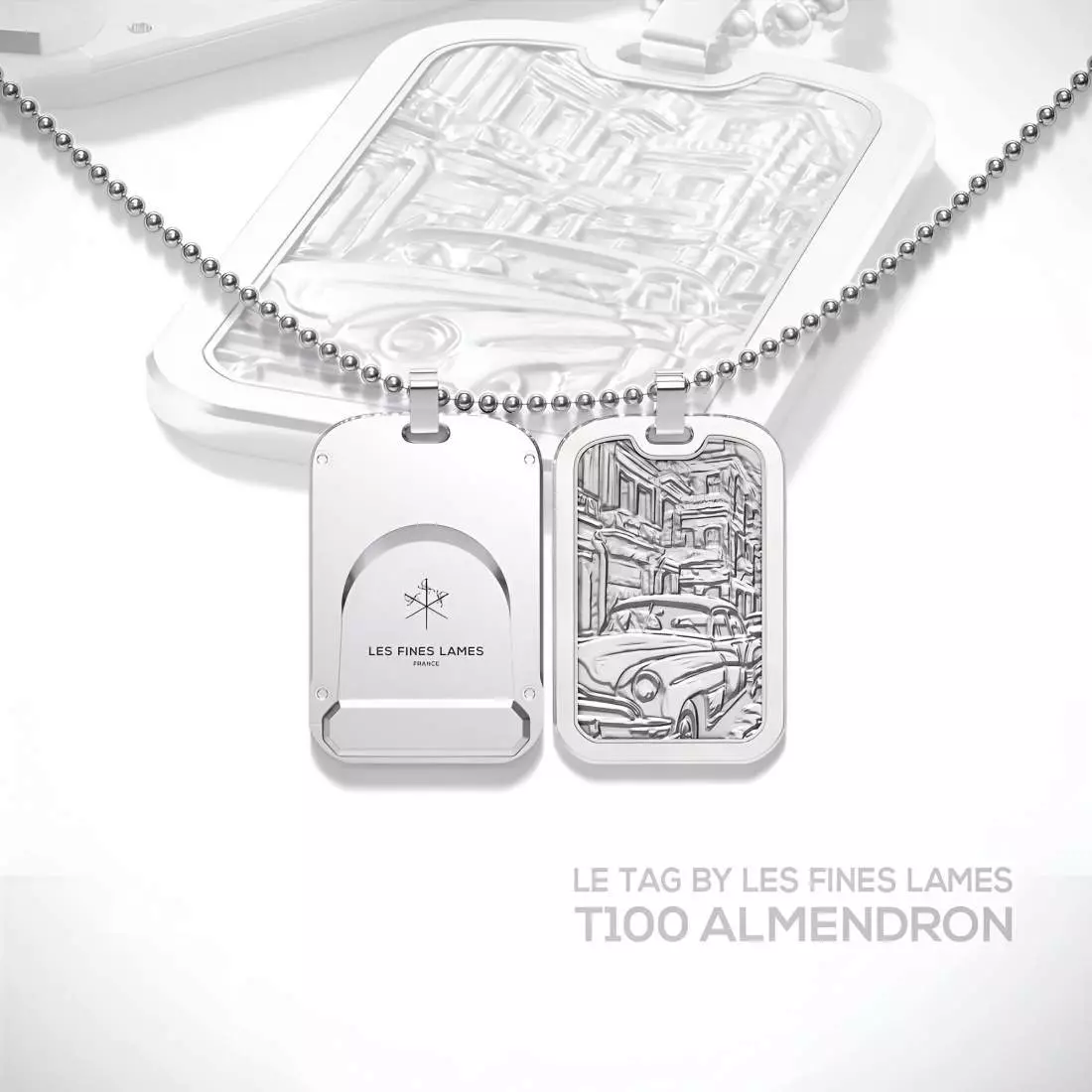 Produktbild: Les Fines Lames LE TAG T100 Almendron Silver Banner