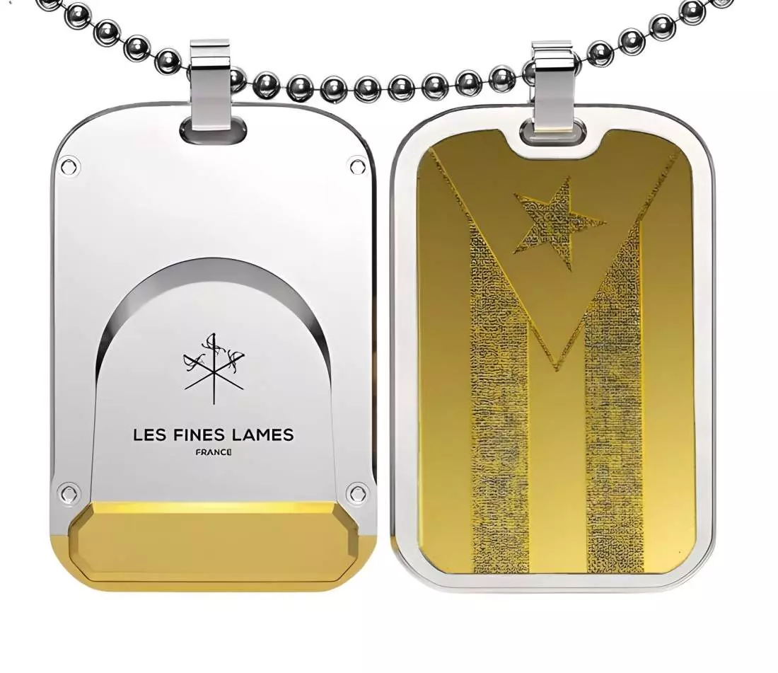 Produktbild: Les Fines Lames LE TAG T100 Flag Cuba Gold