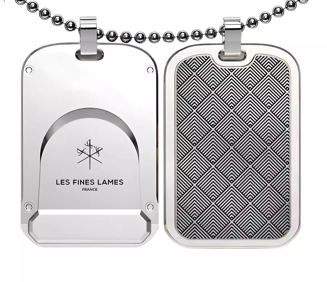 Produktbild: Les Fines Lames LE TAG T100 Leaves Silver