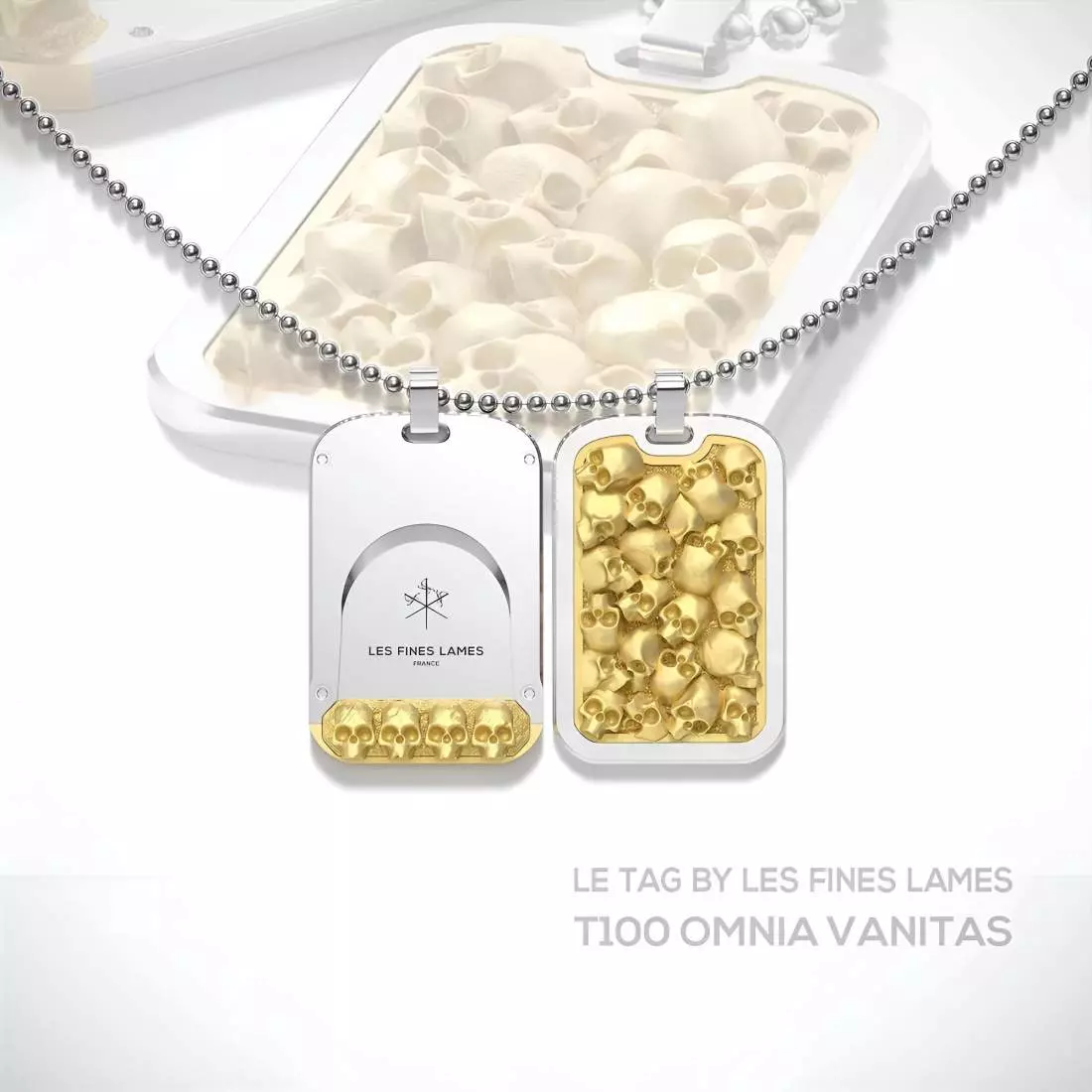 Produktbild: Les Fines Lames LE TAG T100 Omnia Vanitas Gold Banner