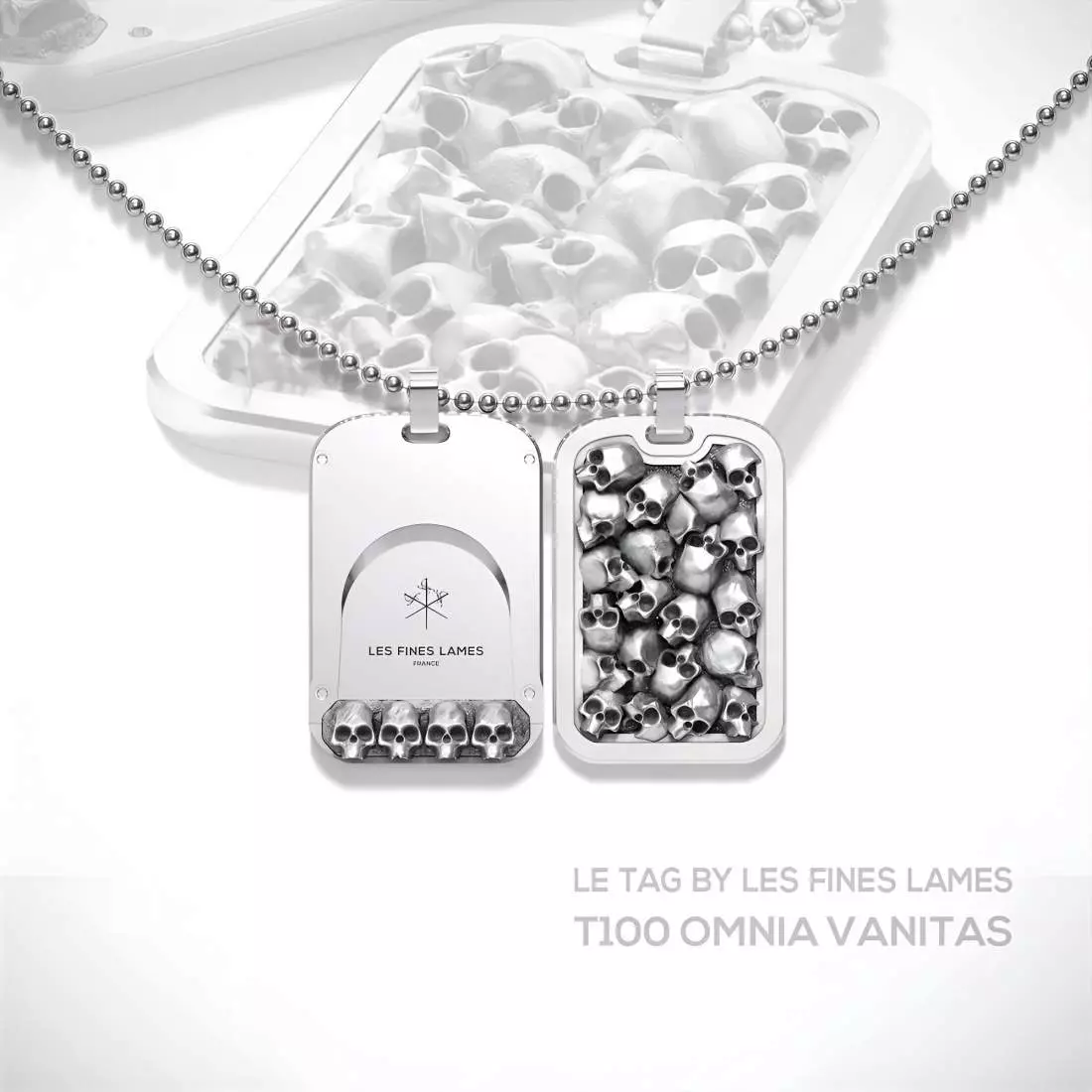 Produktbild: Les Fines Lames LE TAG T100 Omnia Vanitas Gold Silver