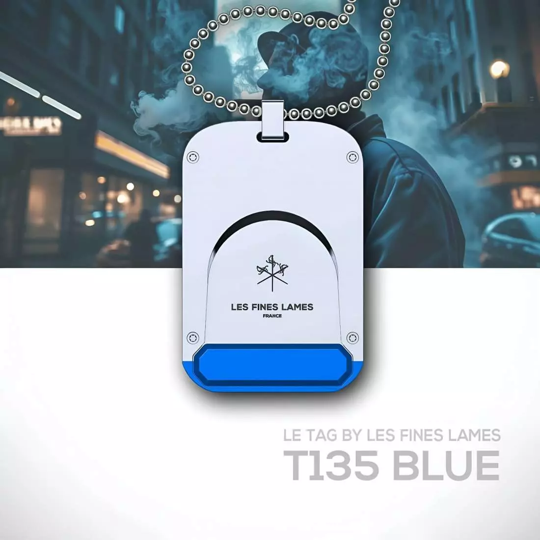 Produktbild: Fines Lames LE TAG T135 Blue Banner