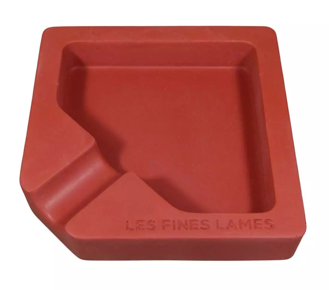 Produktbild: Les Fines Lames MONAD Red Concrete Zigarrenascher von vorne