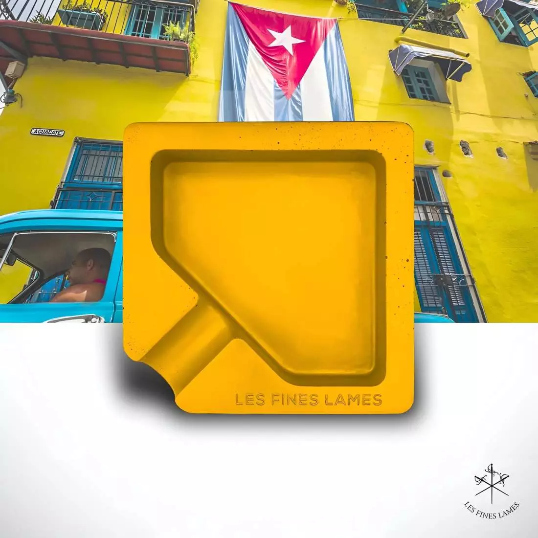 Produktbild: Les Fines Lames MONAD Yellow Concrete Banner