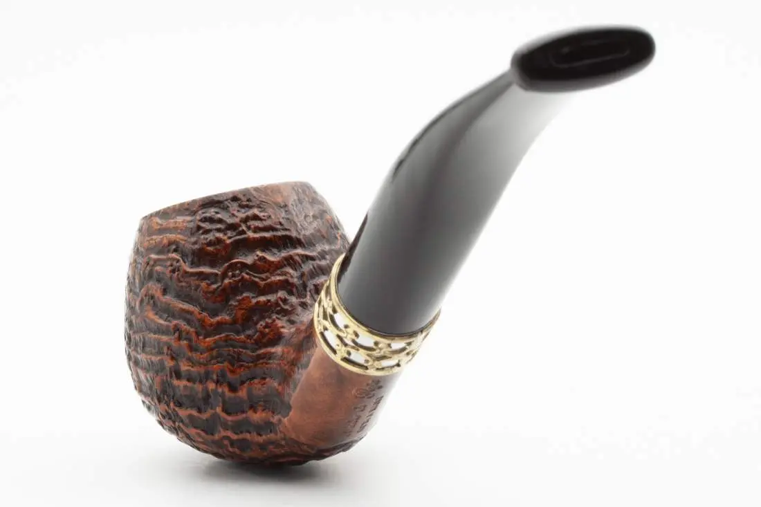 Produktbild: Mastro de Paja Rococo Sandblast-Brown 1 Half-Bent Apple - Rückansicht