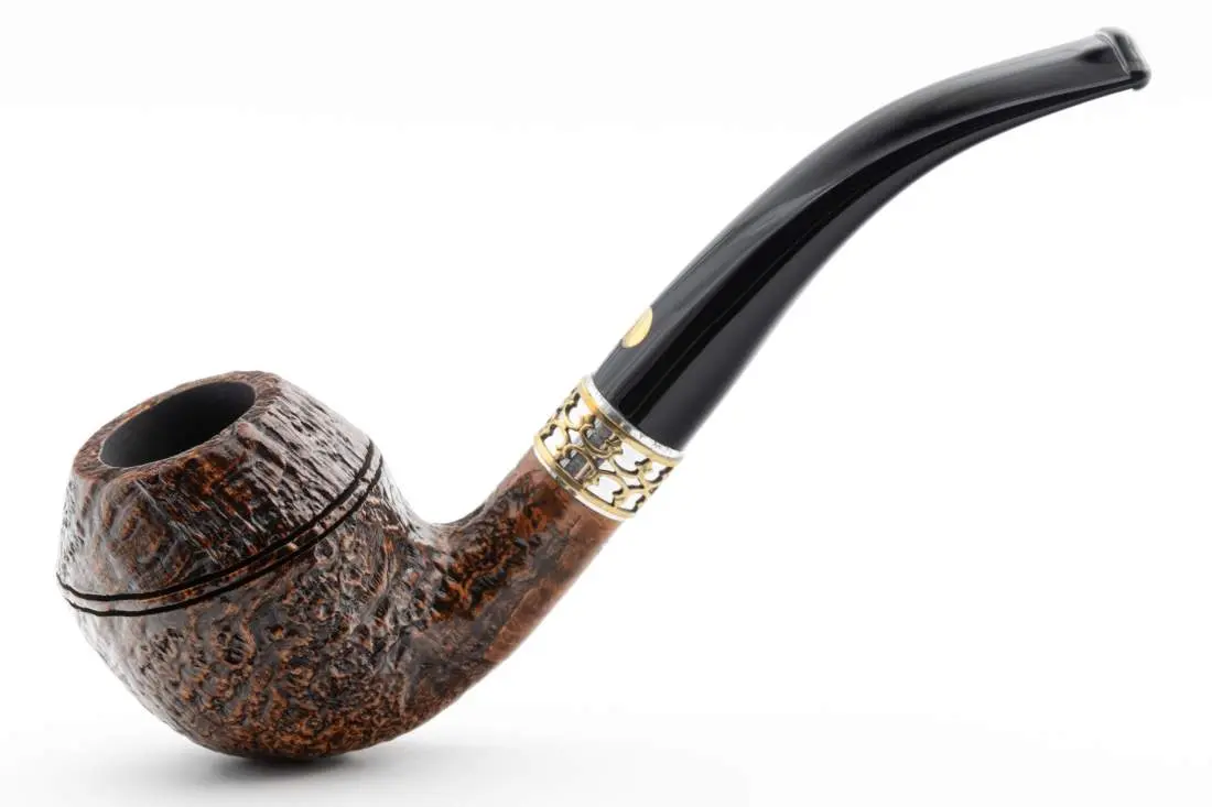 Produktbild: Mastro de Paja Rococo Sandblast-Brown 4 Bent Rhodesian - Seitenansicht