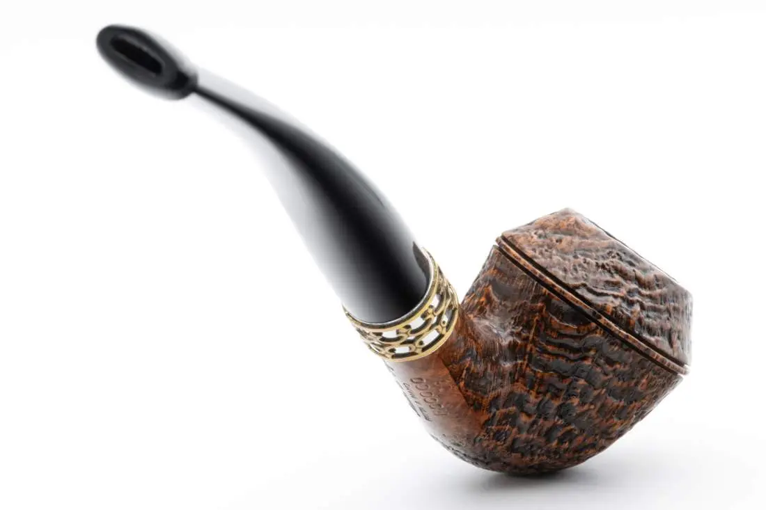 Produktbild: Mastro de Paja Rococo Sandblast-Brown 6 Half-Bent Rhodesian - Profilansicht