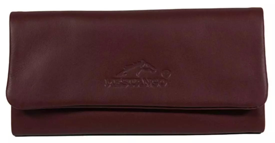 Produktbild: Mestango Frost in Leder rot 2016-4 Tabaktasche Drehertasche Tabakbeutel