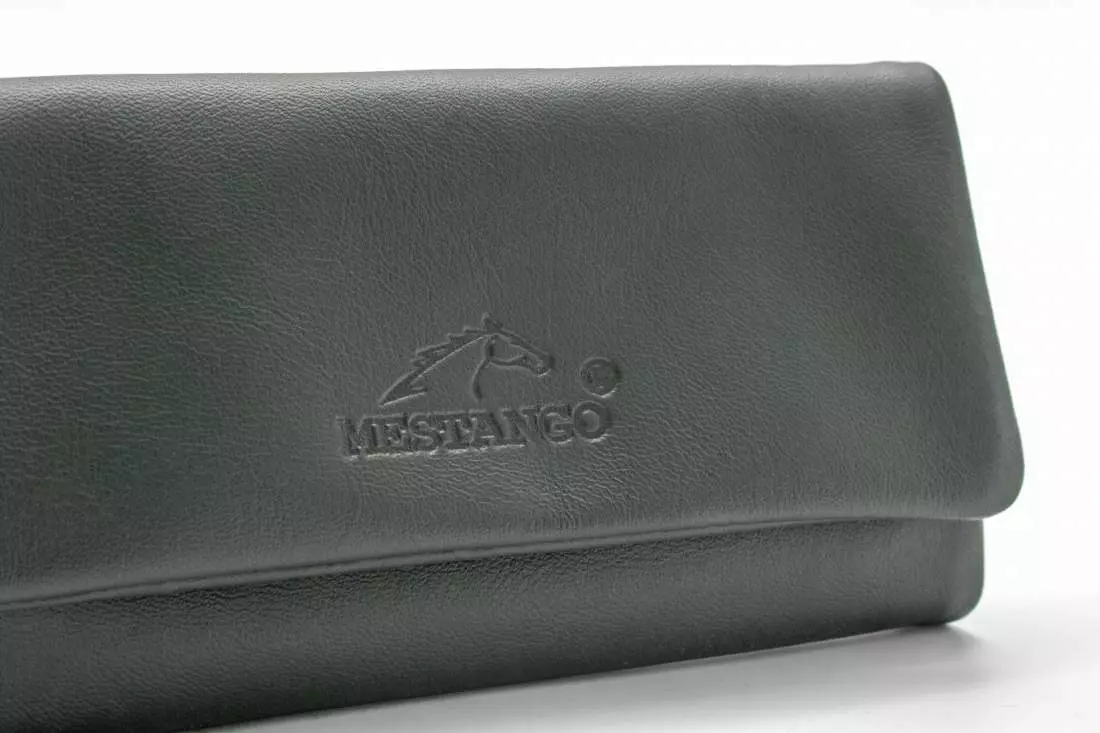 Produktbild: Mestango Frost in Leder grün 2016-5 Tabaktasche Drehertasche Überschlag