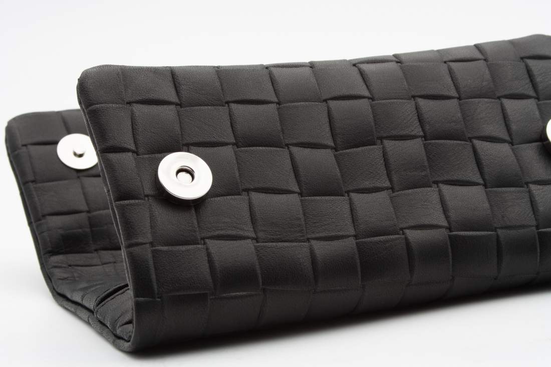 Produktbild: Mestango Blocks 2018-1 Kalbsleder schwarz Drehertasche