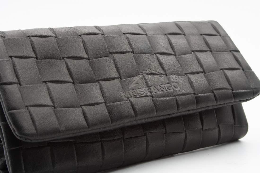 Produktbild: Mestango Blocks 2018-1 Kalbsleder schwarz Drehertasche