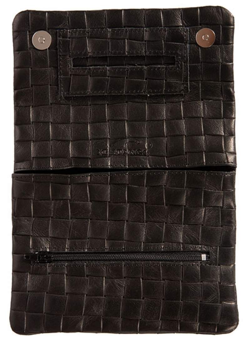 Produktbild: Mestango Blocks 2018-1 Kalbsleder schwarz Drehertasche