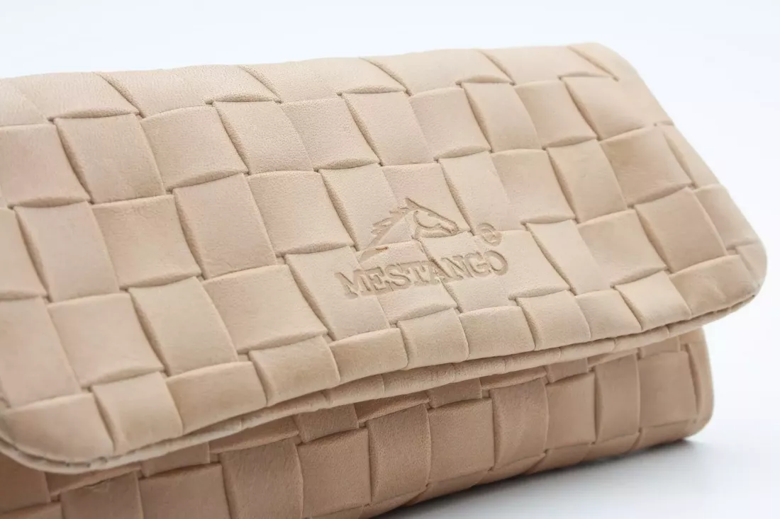 Produktbild: Mestango Blocks 2018-4 Kalbsleder hellbraun Drehertasche