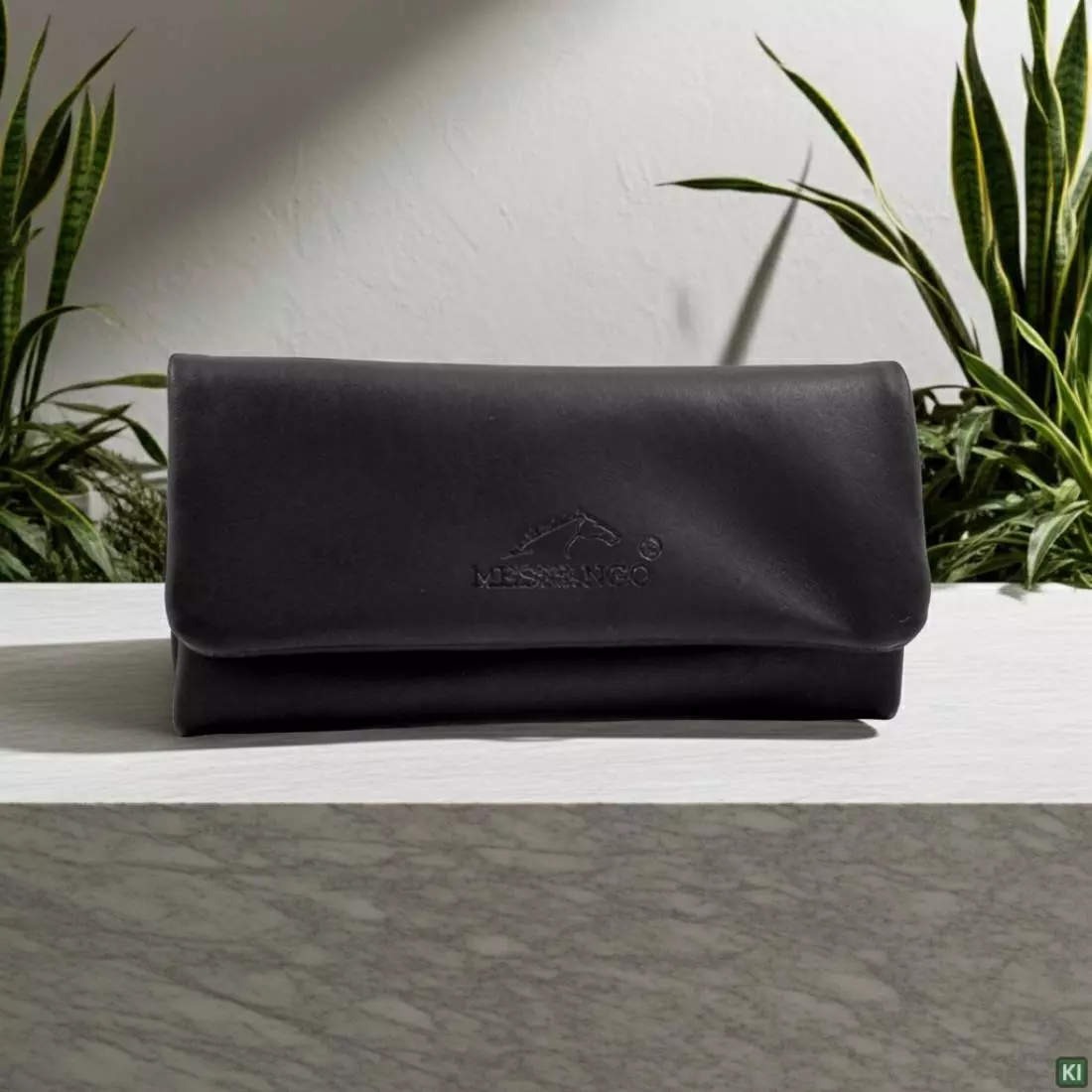 Produktbild: Mestango Cowboy Kalbsleder schwarz 2010-1 Tabaktasche