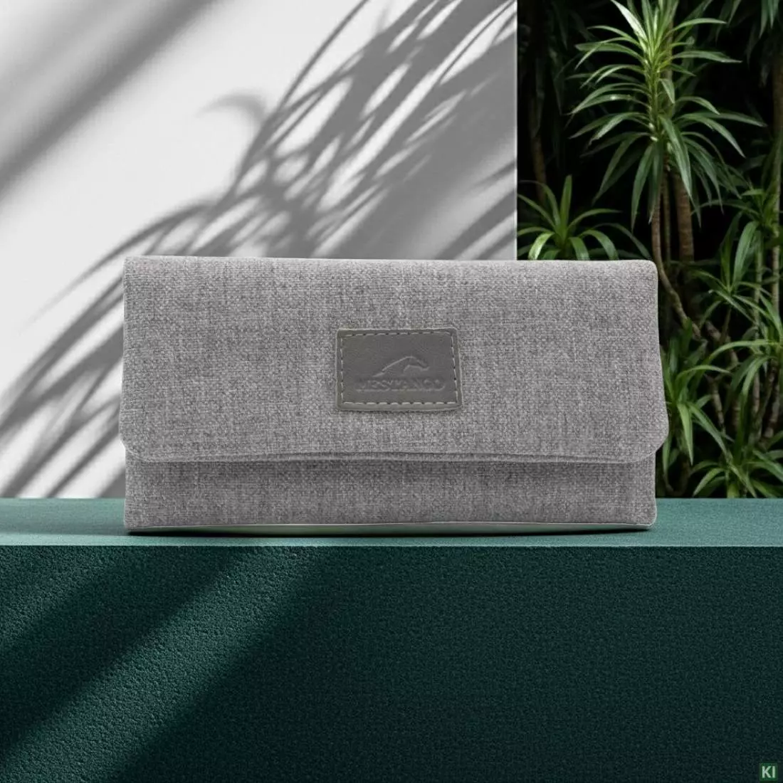 Produktbild: Mestango Dual Spirit hellgrau 1015-3 Tabaktasche