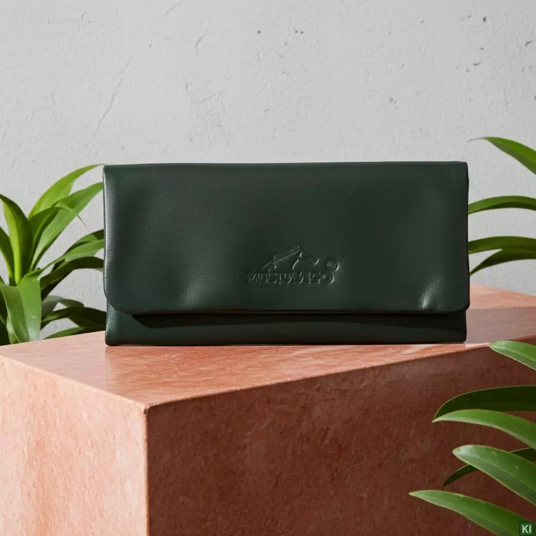 Produktbild: Mestango Frost in Leder grün 2016-5 Tabaktasche