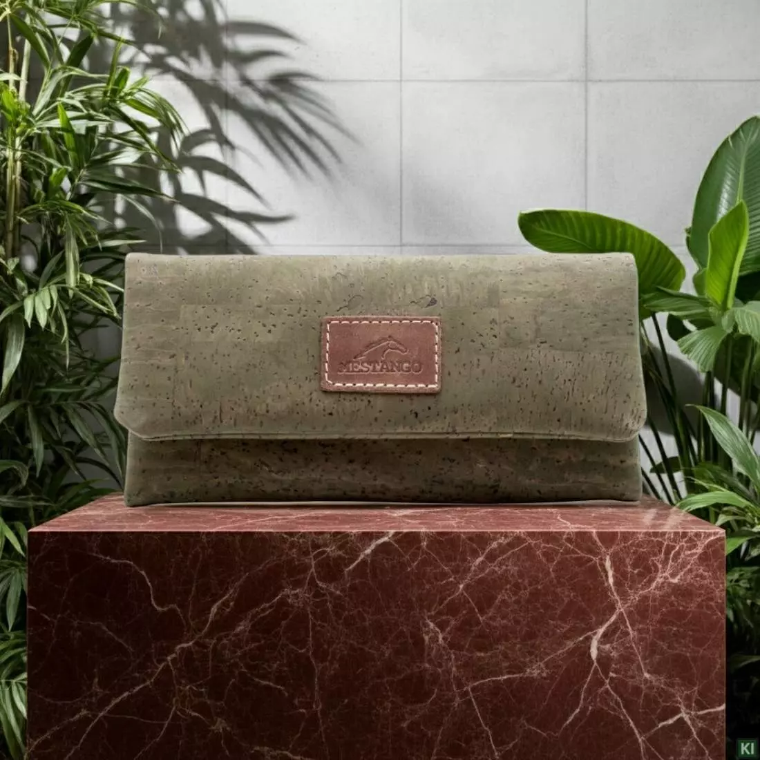 Produktbild: Mestango Kork grün 1012-5 Tabaktasche