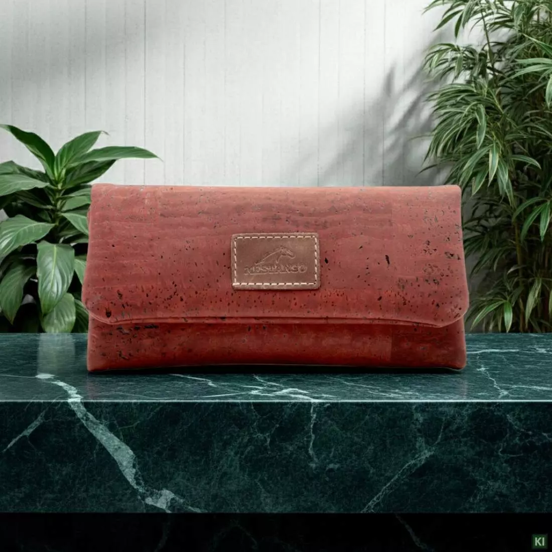 Produktbild: Mestango Kork rot 1012-4 Tabaktasche