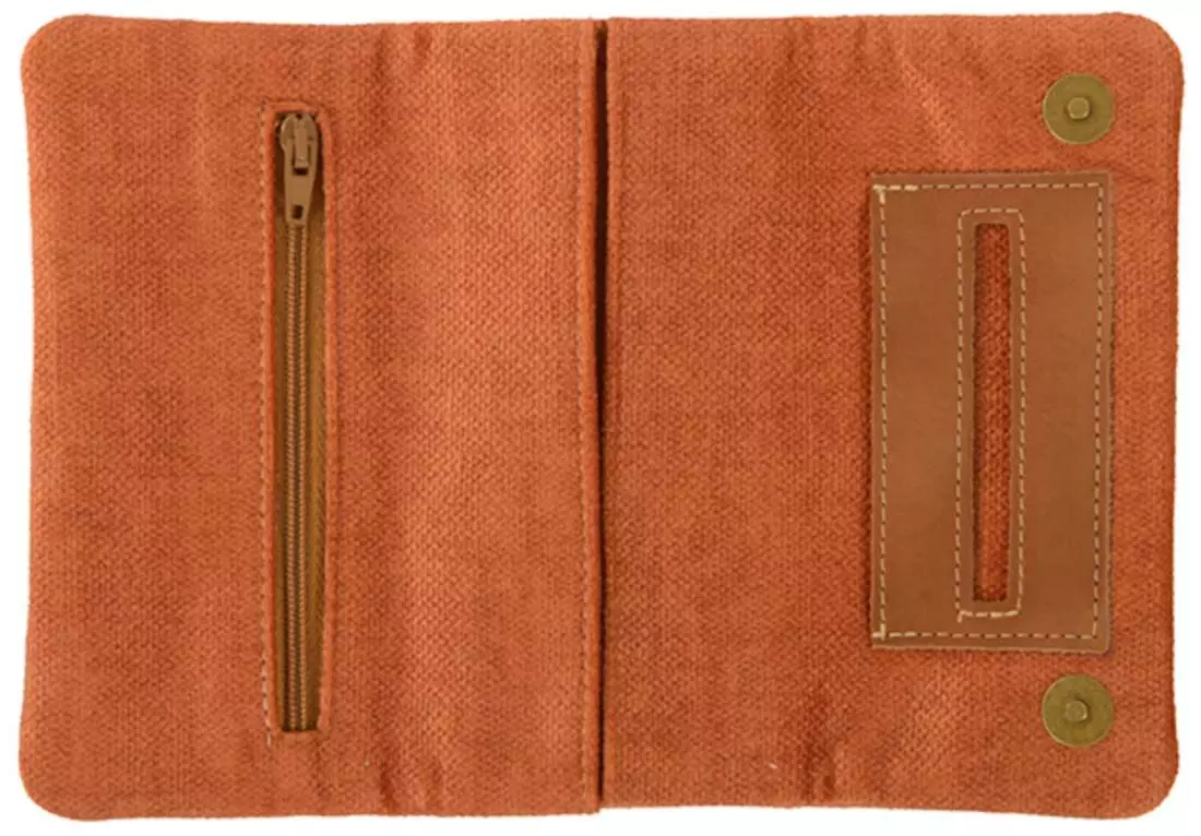 Produktbild: Mestango Terra 1014-4 orange Drehertasche innen offen