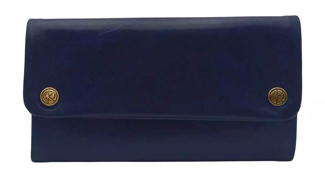 Produktbild: Original Kavatza Blue Marlin Deluxe TR07CR Leder Tabaktasche