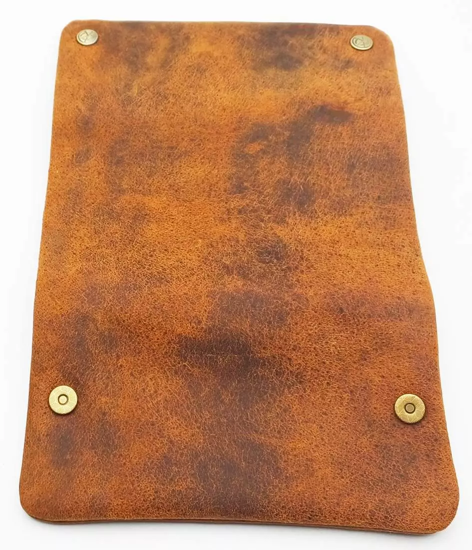 Produktbild: Original Kavatza Buckaroo Deluxe TP05CR Tabaktasche offen außen